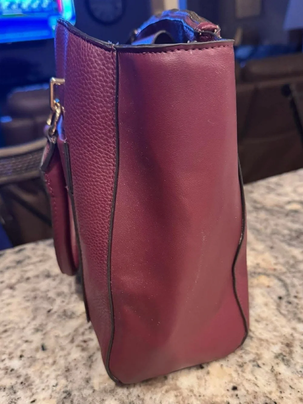Nanette Lepore Faux Leather Satchel 13” wide 9 1/2” tall